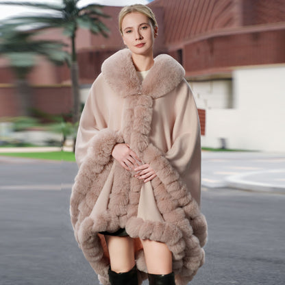 Cape Élégance en Maille Unie