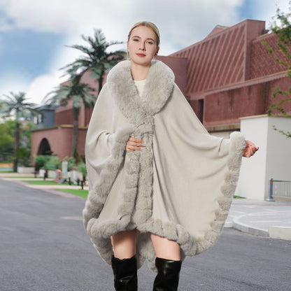 Cape Élégance en Maille Unie